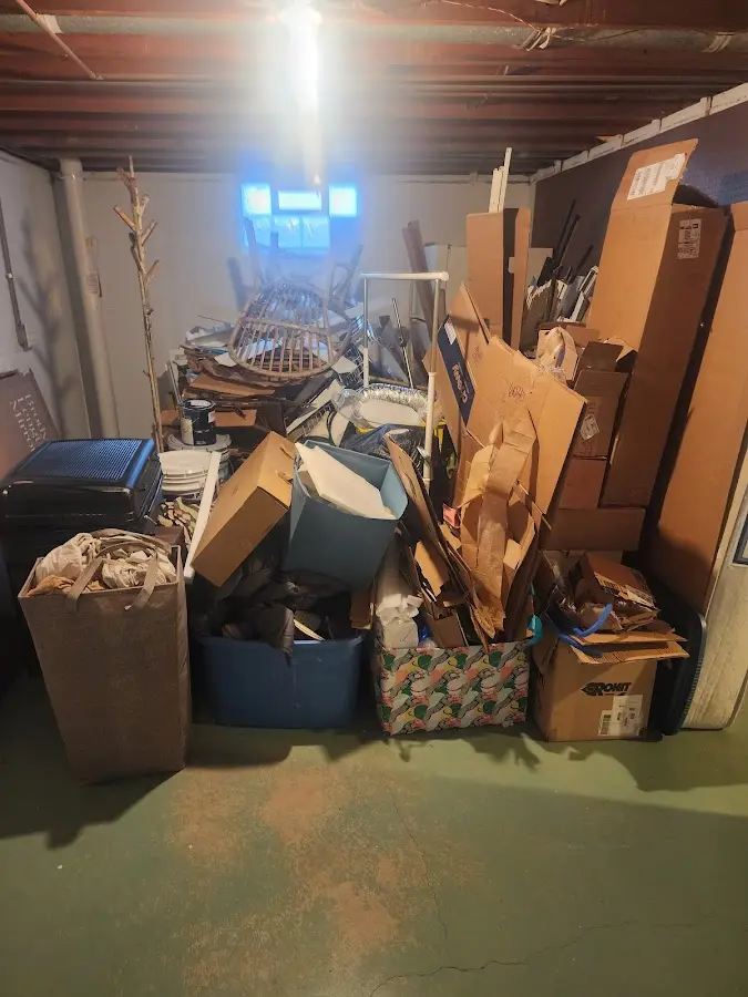 Roll-off dumpster container at job site for 20 Yard Dumpster Rental in Donna